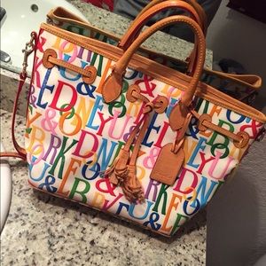 Dooney and Burke colorful bag